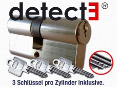 BKS 31 detect3 - Profilzylinder - A45/I50 - 3 Schlüssel